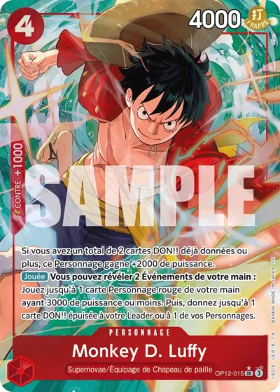 Image de la carte Monkey D. Luffy (Version 2)