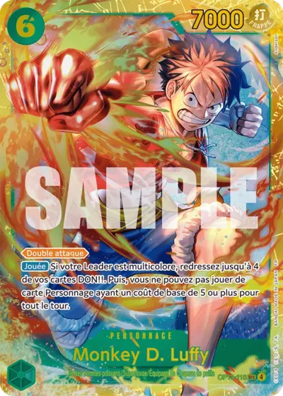 Image de la carte Monkey D. Luffy