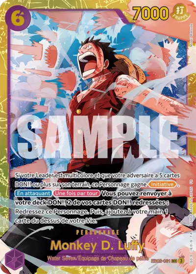 Image de la carte Monkey D. Luffy (PRB02)