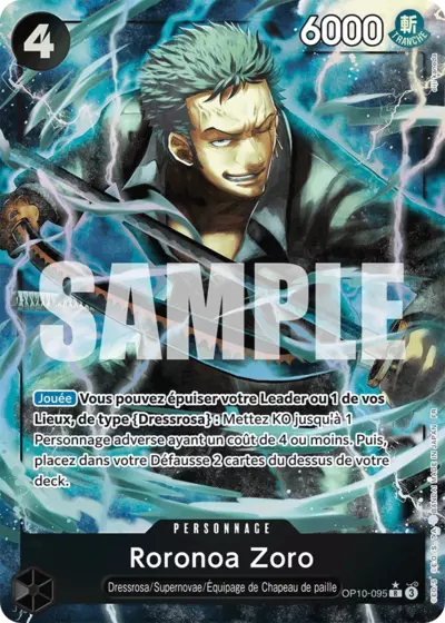Image de la carte Roronoa Zoro (PRB02 Parallele)