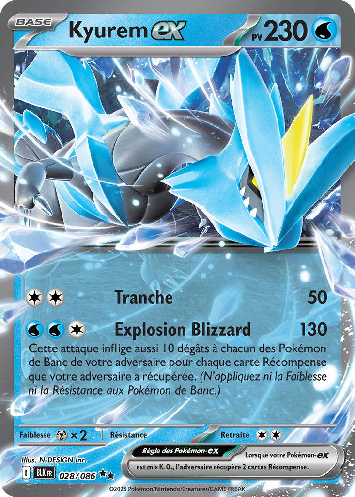 Image de la carte Kyurem ex 28/86