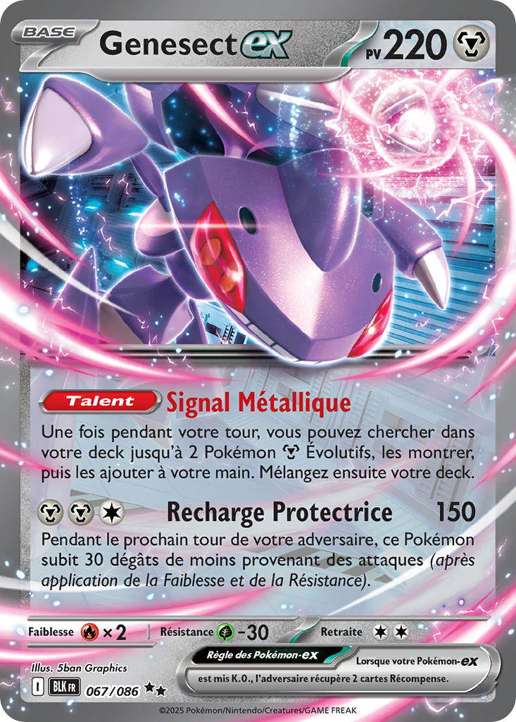 Image de la carte Genesect ex 67/86