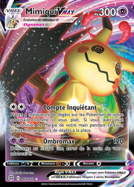 Image de la carte Mimiqui VMAX 69/172