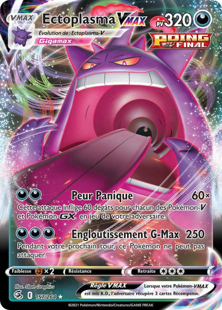 Image de la carte Ectoplasma VMAX 157/264