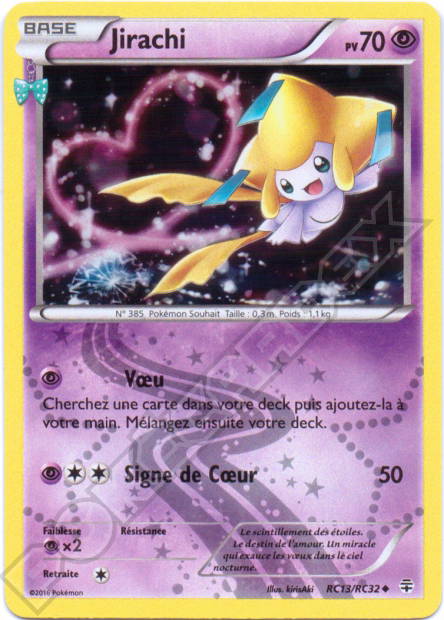 Image de la carte Jirachi RC13/RC32