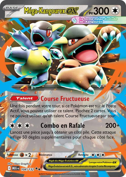 Image de la carte Mega-Kangourex ex 104/132