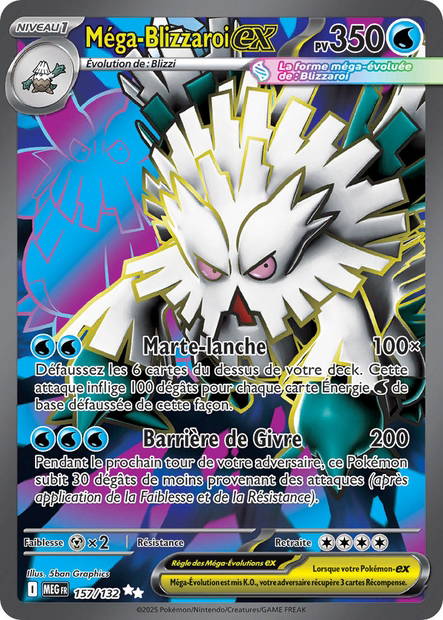 Image de la carte Mega-Blizzaroi ex 157/132
