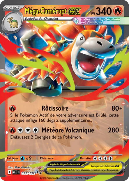 Image de la carte Mega-Camerupt ex 22/132