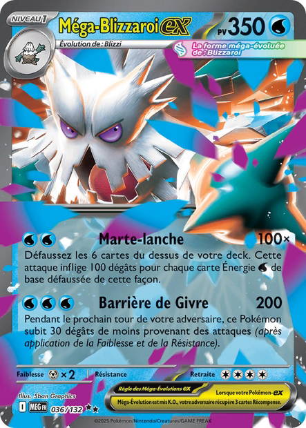 Image de la carte Mega-Blizzaroi ex 36/132