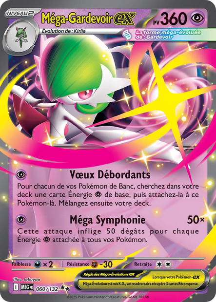 Image de la carte Mega-Gardevoir ex 60/132