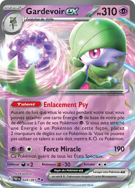 Image de la carte Gardevoir ex 29/91