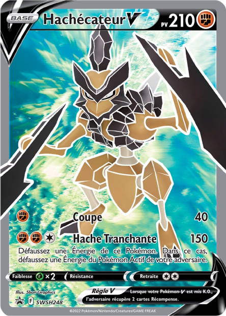 Image de la carte Hachecateur V SWSH248