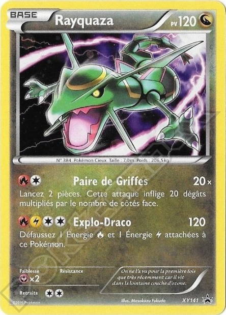 Image de la carte Rayquaza XY141