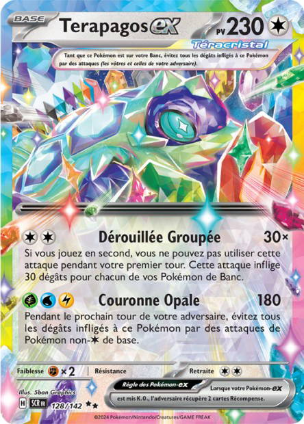 Image de la carte Terapagos ex 128/142