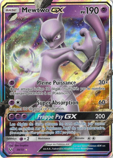 Image de la carte Mewtwo GX 39/73