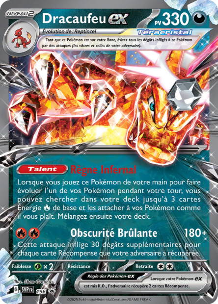 Image de la carte Dracaufeu ex 196/220
