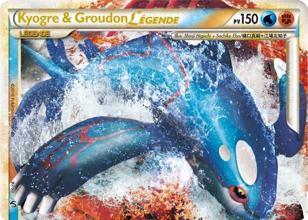 Image de la carte Kyogre & Groudon Legende 87/90