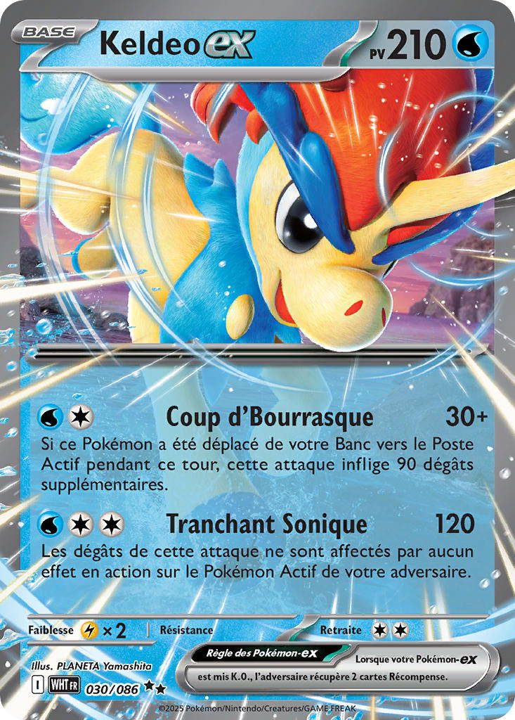 Image de la carte Keldeo ex 30/86