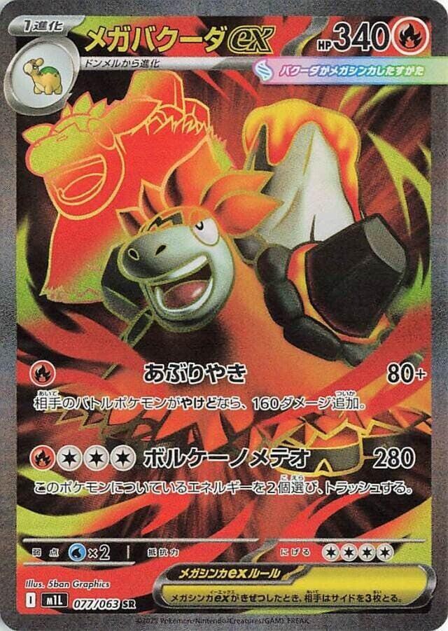 Image de la carte Mega Camerupt ex 077/063