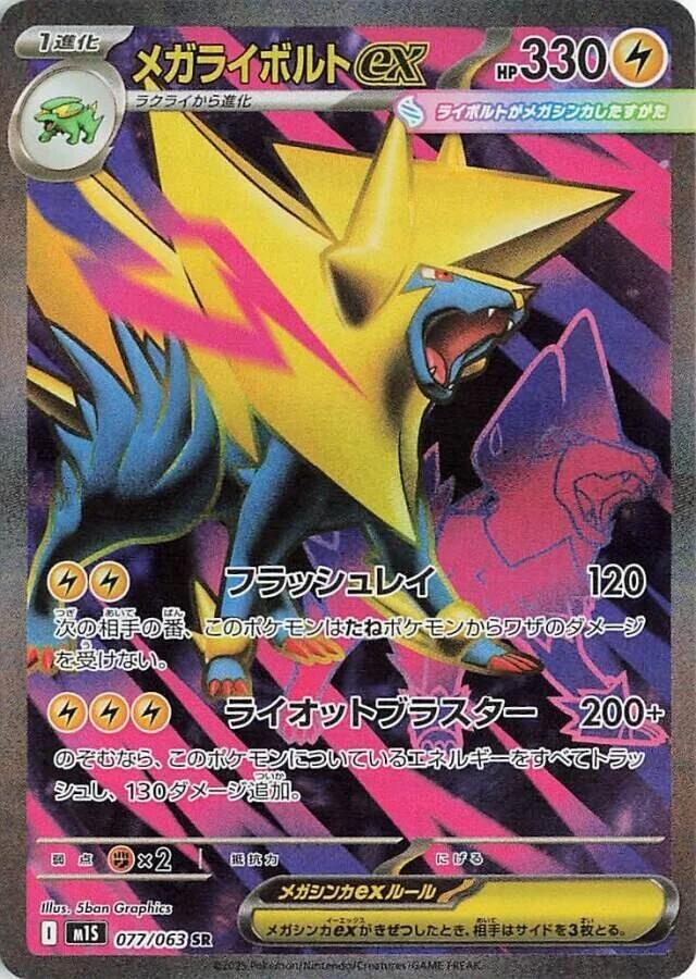 Image de la carte Mega Manectric ex 077/063
