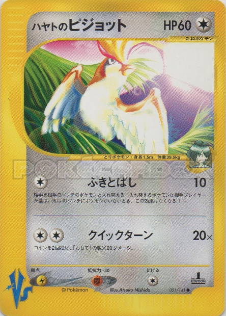 Image de la carte Falkner's Pidgeot 001/141