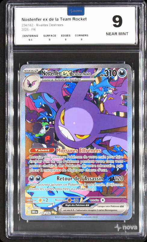 Scan de la carte Nostenfer ex de la Team Rocket 234/182