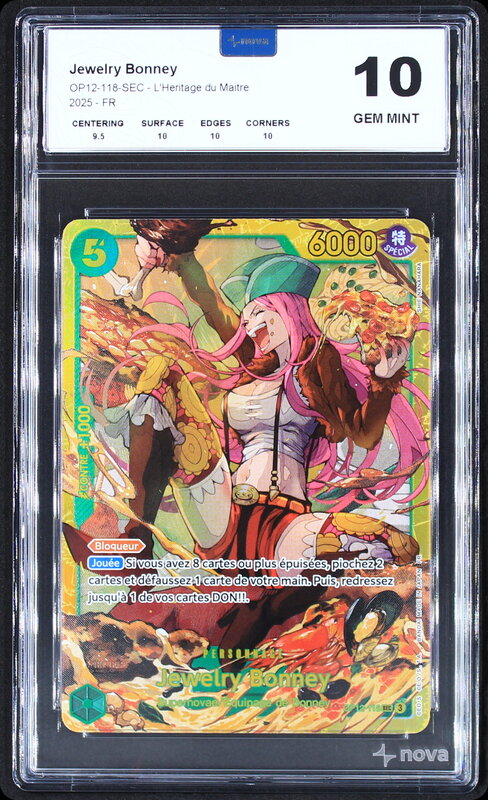 Scan de la carte Jewelry Bonney