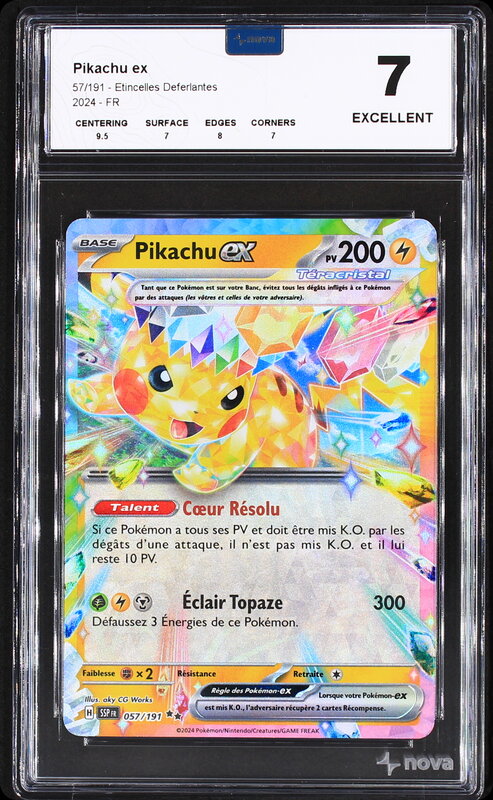 Scan de la carte Pikachu ex 57/191