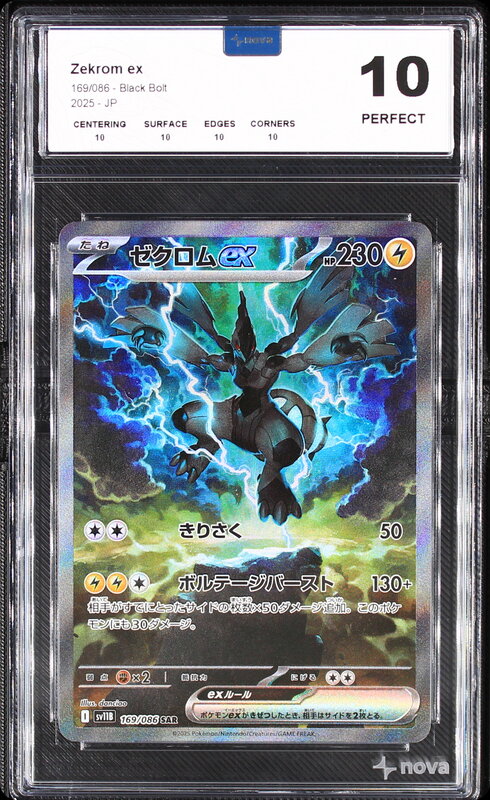 Scan de la carte Zekrom ex 169/086